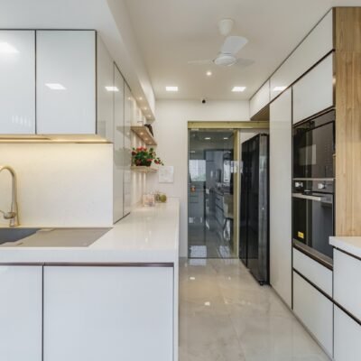 A beautiful fusion of style and functionality - backpainted toughened glass finish - kk modular kitchen lower parel (20)