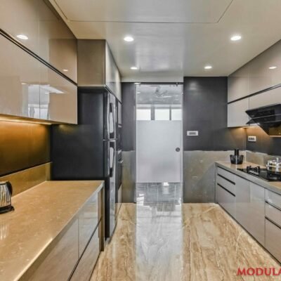 Beige Color Anti Scratch Acrlic Mirror Finish