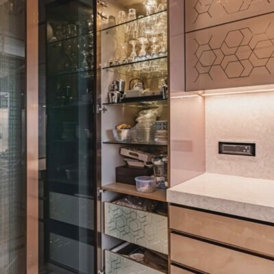 Crockery Unit Inside Inner Drawer