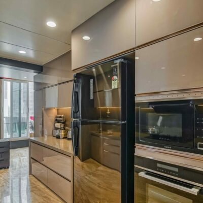 Inbuilt Micro And Oven Also Fridge Like A Inbuilt