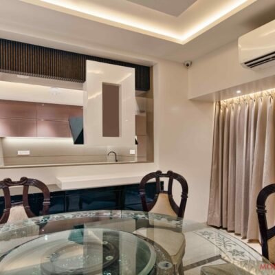 Kitchen View From Dining Area