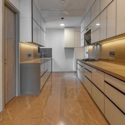 Light Beige With White Combination