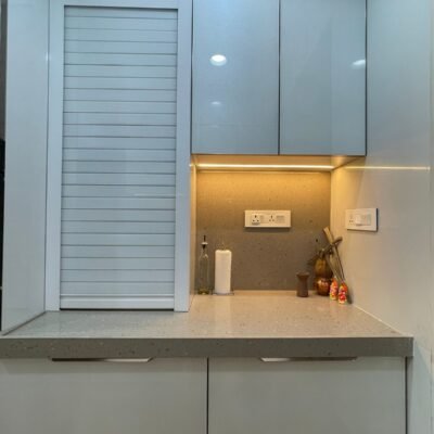 Luxurious Parallel Modular Kitchen completed in Mahindra Goregaon West - Buy Best Modular Kitchen in Mumbai - KK Modular Kitchen