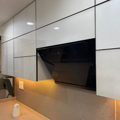 Premium Parallel Modular Kitchen completed in Mahindra Goregaon West - Buy Best Modular Kitchen in Mumbai - KK Modular Kitchen