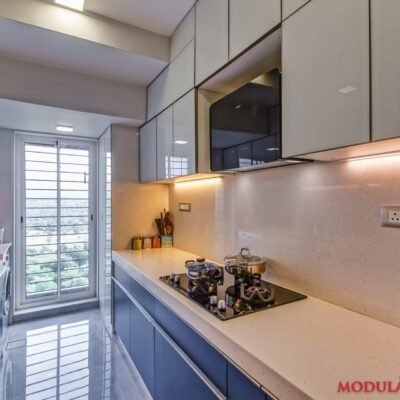 Super Matt Finish Laminate With Back Painted Toughened Glass
