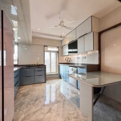U shaped modular kitchen by kk modular kitchen at kaveri heritage kitchen borivali west interiors with smart kitchen design