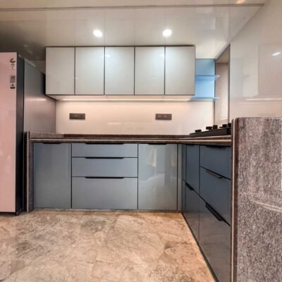 U shaped modular kitchen by kk modular kitchen with blum india hardware inspired by kitchenlane modern kitchen ideas