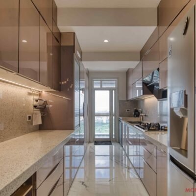 Under Cabinet With Led Profile Light
