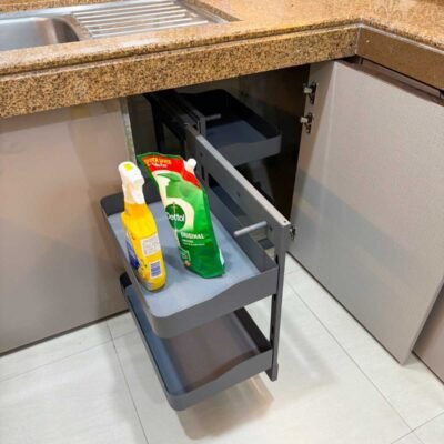 custom acrylic modular kitchen by kk modular kitchen at sv road goregaon west