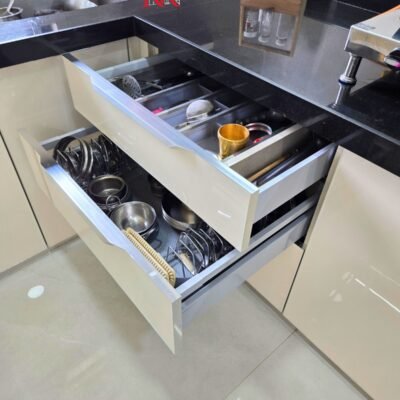 custom modular kitchen design by kk modular kitchen in matunga with practical layout