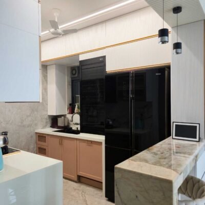 custom pu finished modular kitchen by kk modular kitchen in kandivali east mumbai
