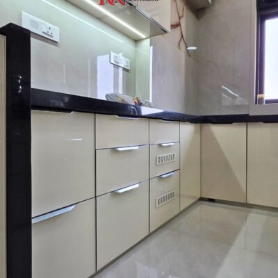 functional modular kitchen layout by kk modular kitchen with space saving design