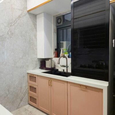 modern modular kitchen design with pu finish by kk modular kitchen in kandivali east