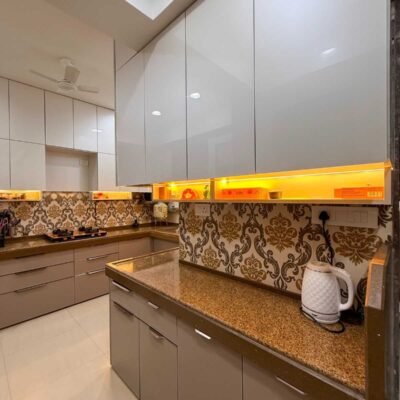 smart kitchen storage solutions by kk modular kitchen with acrylic finish cabinets