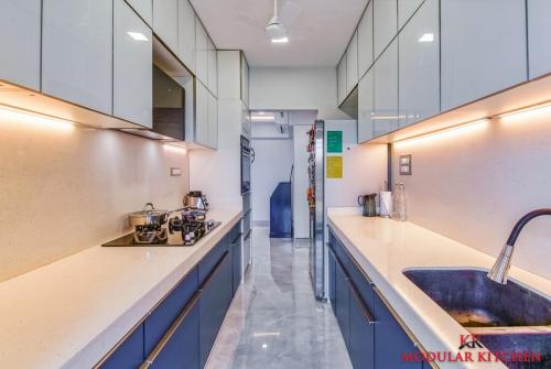 Blue With White Color Combination