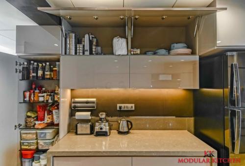 Loft Storage Opening By Gas Pump By Hafele